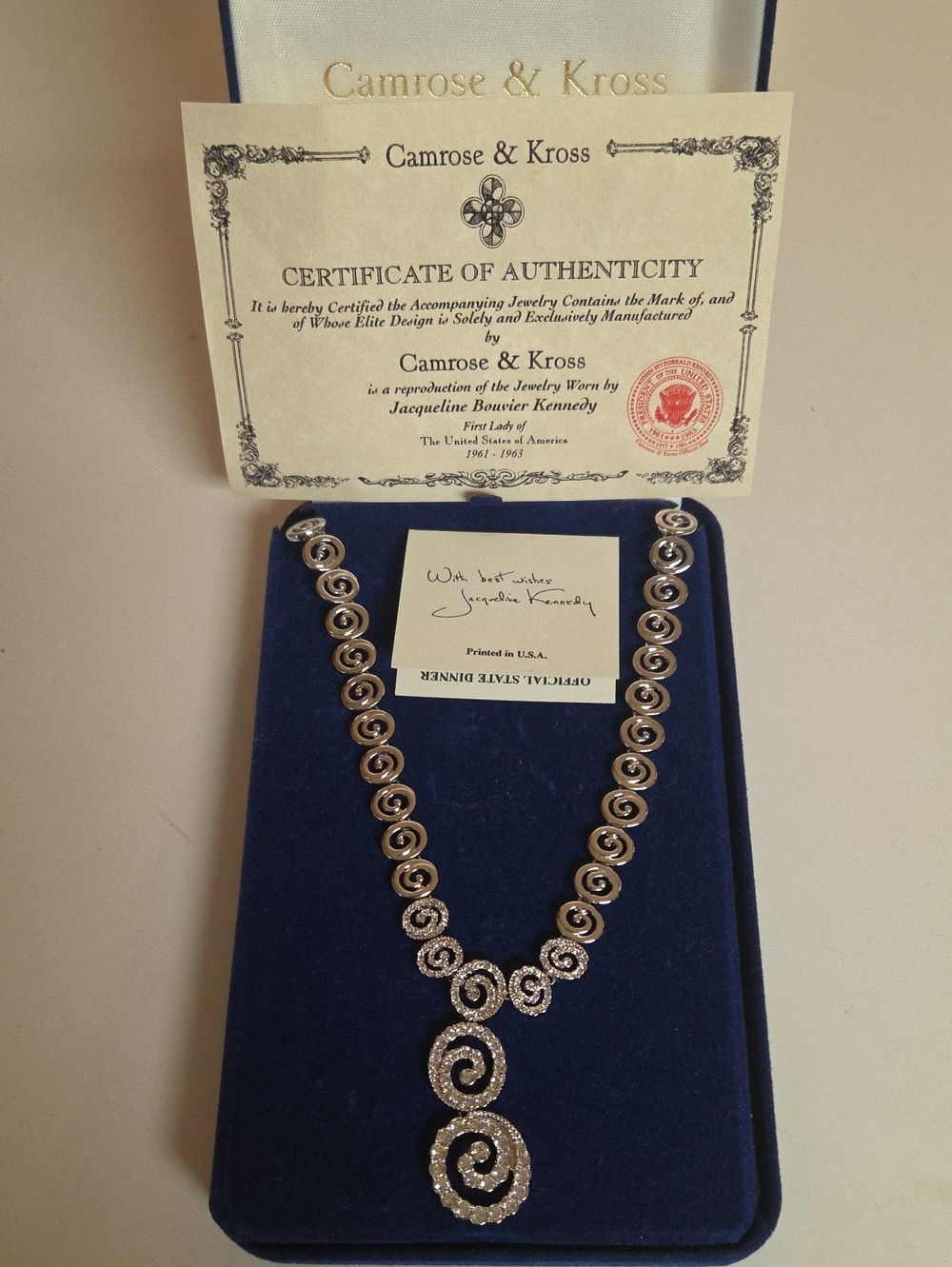 Jackie Kennedy Necklace